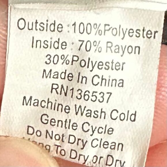 RAINRAPS Hooded Rain Poncho - Picture 5 of 5